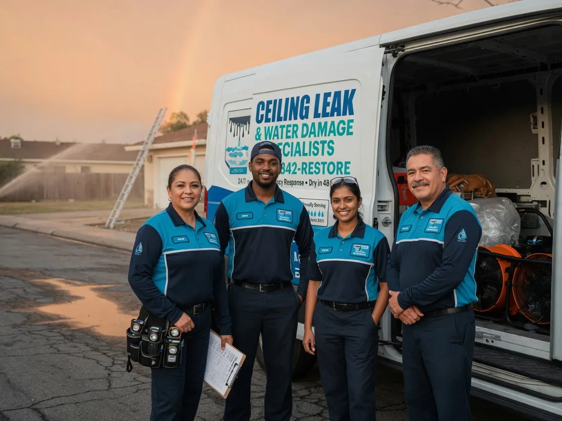 Ceiling Leak Cleanup company in Dahinda, IL